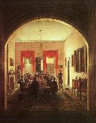 Henry Sargent The Dinner Party painting